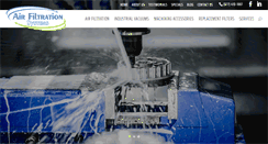 Desktop Screenshot of air-filtrationsystems.com
